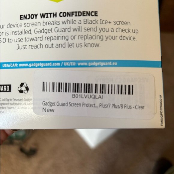 Gadget guard, black ice glass edition for Apple iPhone 6s/7/8+ - Picture 3 of 3